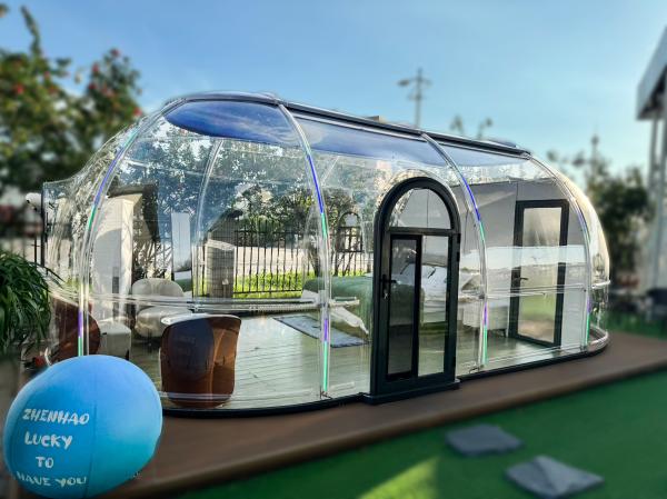 Modular Waterproof Bubble House Outdoor Luxury Geodesic Glamping Dome Tent
