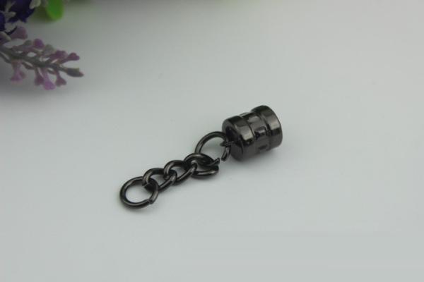Latest bell design light gold tassel cord end metal head caps for handbag