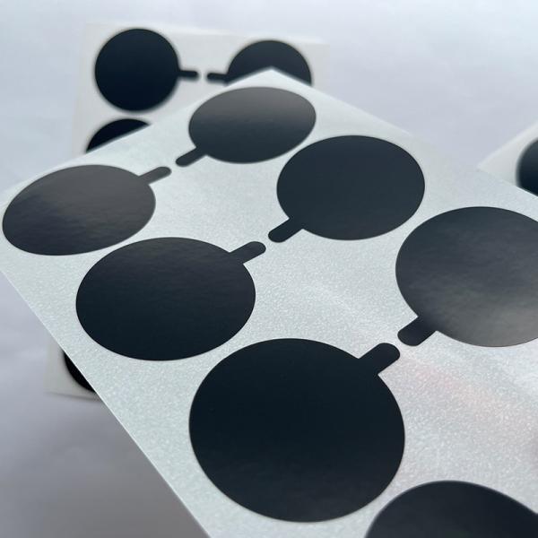 Waterproof Custom Tamper Seal Stickers Adhesive Printing Circle Private Vinyl Label