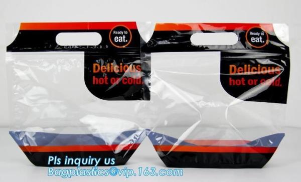 microwavable reusable plastic oven bag,turkey oven bag, anti-fog roasted chicken bag with zipper, cooking food packaging