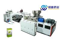 Ligne d'extrusion de tôle plastique entièrement automatique en PET PLA PP PS Système de contrôle SIEMENS