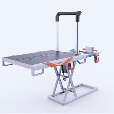 Industrial Portable Lift Table Pallet Manual Hydraulic Scissor Lift Truck Platforms