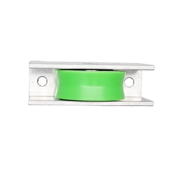 Middle East Hot Sales Single Box Roller 30mm V Shape Nylon Pulley Wheel Aluminium Sliding Door Rollers