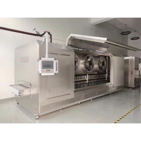 500kg/H 750KG/H  Blast Tunnel Freezer Quick Freezing Equipment Non Frost OEM