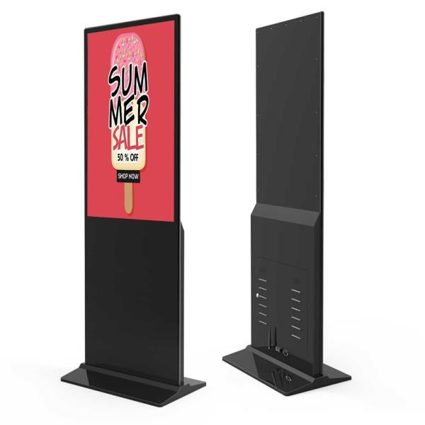 Shopping Mall Kiosk 43 49 55 Inch Indoor Display Stand