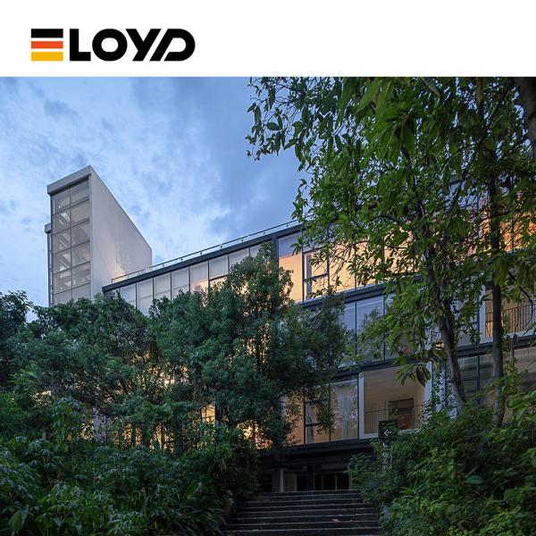 Conservatório Lowe vidro de alumínio Bi Pláveis Patio Portas Exteriores