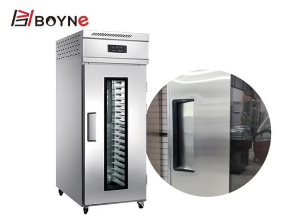 220V Stainless Steel Commercial Fermentation Equipment Single Door 18 Trays