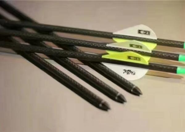 ID 245,6.2MM 0.001-0.003-0.006 STRAIGHTNESS 3K CROSS WOVEN SPINE 200/250/300/340/400/500 CARBON FIBER HUNTING ARROWS