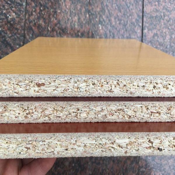 High Density E1 Glue Plain Laminated Particle Board For Home Decor Furniture 600-720kg/m3