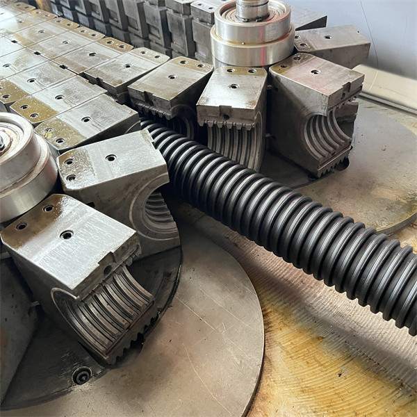 Пластмассовая HDPE / PE гофрированная труба изготовление машины двойной стенки