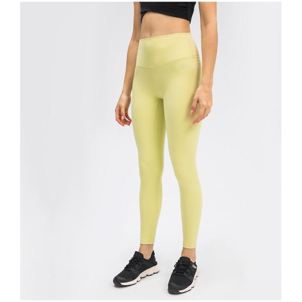 Naked Feeling Pocket Yoga Pants 7/8 Ladies High Waisted Gym Leggings