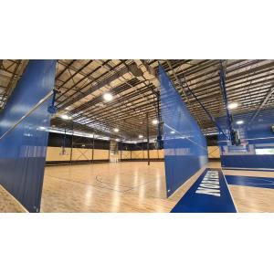 Automatic Electric Control System Divider Curtain with High Strength Fabric and Customizable Color for Indoor Sports
