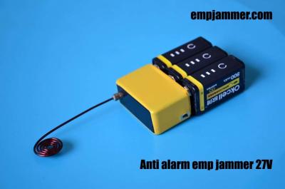 Anti jammer do VHF da frequência ultraelevada do alarme, jammer do Emp do poder superior para o slot machine 56MHZ