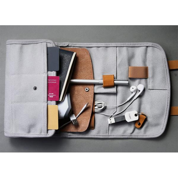 Unisex Genuine Leather Travel Organizer Bag For Wallet Passport Holder