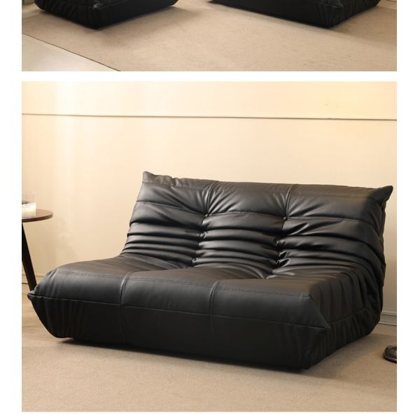 Genuine Leather Lazy Sofa Set Modern Design Eco-Friendly Small Apartment Leisure Lounge Home Furniture