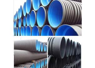 DN160 8 Inch Double Wall Corrugated Hdpe Drain Pipe