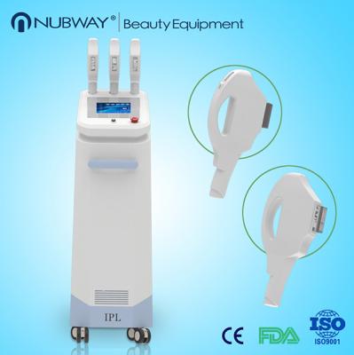 Laser Beauty Equipment 3 handles IPL  Hair Removal skin tightening Machine