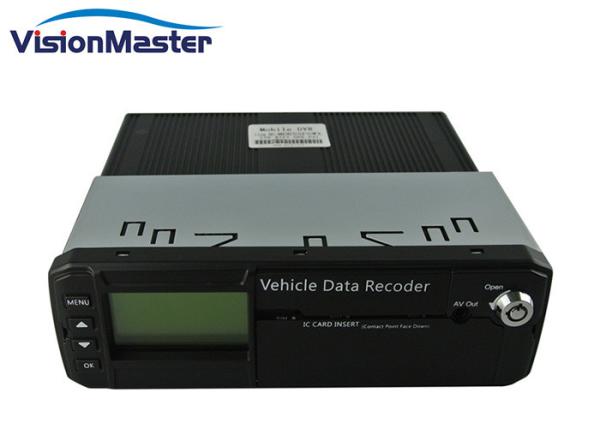 4CH AHD 720P Mobile HD DVR Dual 256G SD Card VGA Supported 3G 4G GPS WiFi