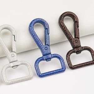 Bag Hardware 3/4 Inch Zinc Alloy Metal Bag Hook Buckle with Color and Nickel