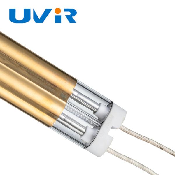 Lampe infrarouge IRP à tube double 415V 2500W pour l'impression