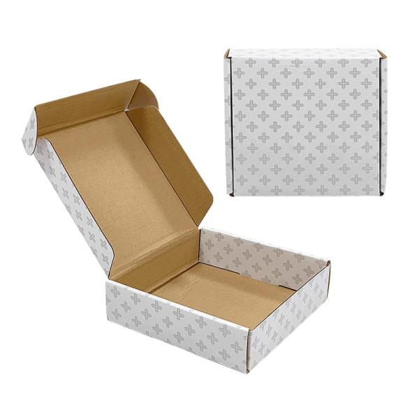 Livraison Expédition Carton Boîtes de colis Carton de papier pliable Carton kraft carton ondulé boîte de colis blanche