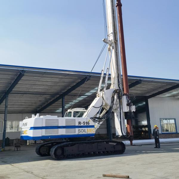 Используемая машина Soilmec Sr516 Imt Af150 Crrc280 подержанная роторная сверля для пробуренного отверстия кучи