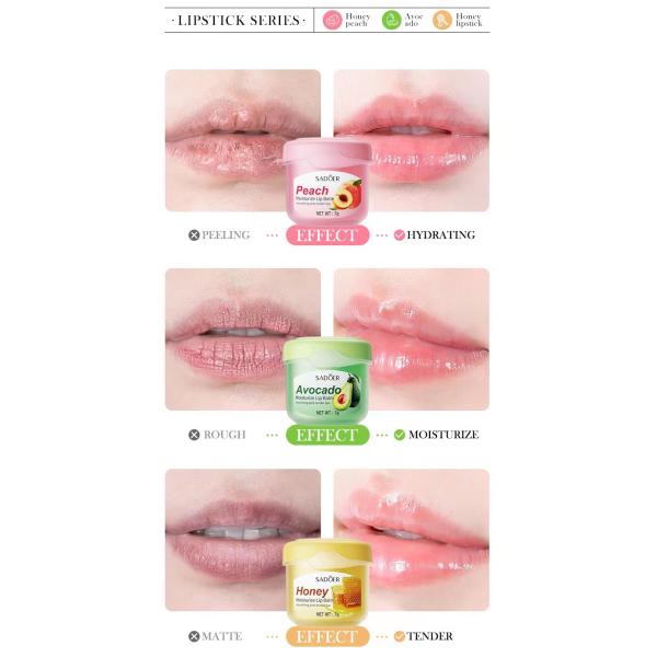7g Lip Moisturizers Long Lasting Night Treatments Lip Care Balm Chapped Cracked Lips