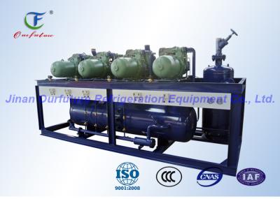 Compressor 380V 3P 50Hz da paralela do congelador de explosão com o conector líquido do pulverizador