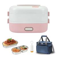 Boîte de cuisson électrique à double niveau avec accessoires de stockage sous vide