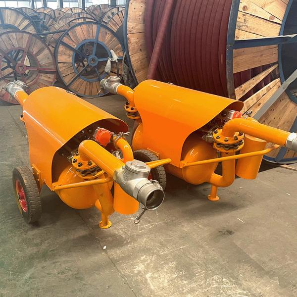 10 M³/H Pneumatic Dredging Portable Slurry Pump 3Inch QYF Series