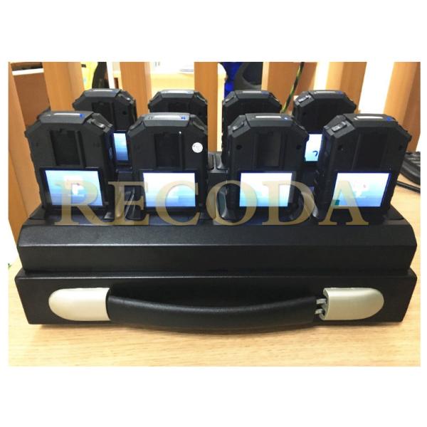 8 Ports Portable Docking Station For Police Body Worn Camera Management