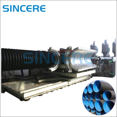 300mm-800mm Corrugated Pipe Extrusion Line CPVC DWC Pipe Manufacturing Machine