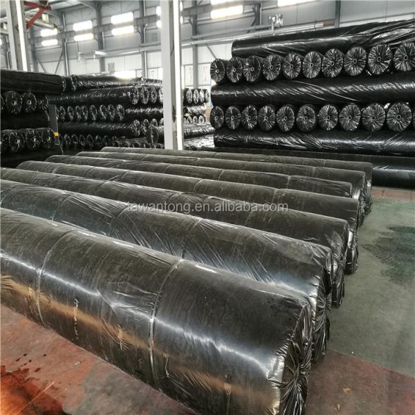 Poliéster cinza de polipropileno agulha perfurada Geotextil não tecido para 100gm 1000gm
