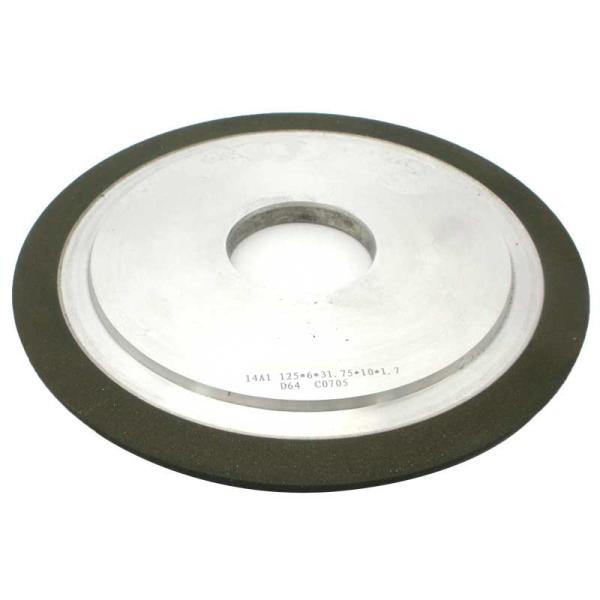 Abrasive Resin Bond Diamond Grinding Wheel , Cylindrical Grinding Wheels For Hard Metal