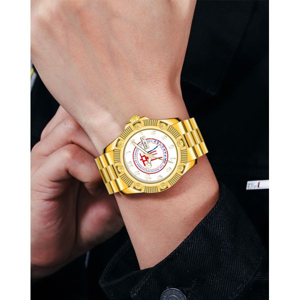 Waterproof Men's Mechanical Watch With Sapphire Crystal