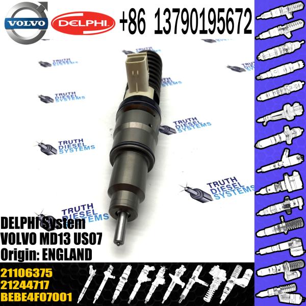 Inyector de combustible diesel 21244717 20582430 BEBE4F01001 BEBE4F07001 20977565 21106375 E3.3 para VOL LOS E.E.U.U. MD13 E3.3