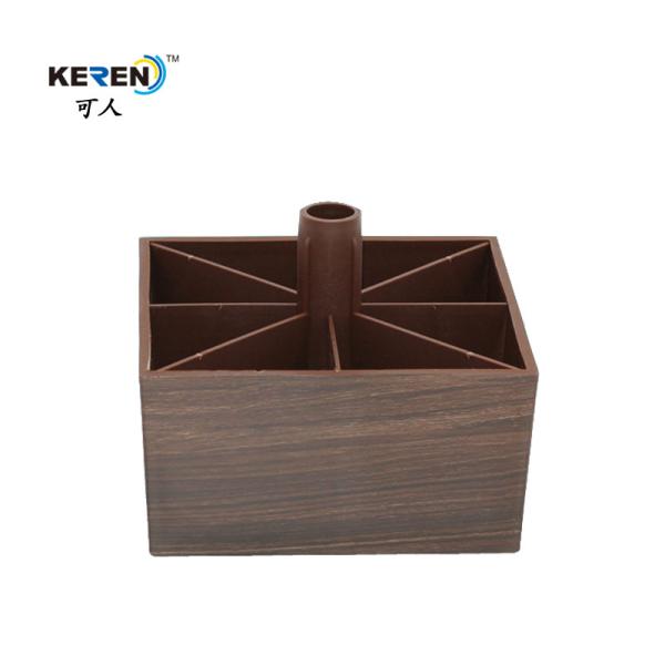 KR-P0249W furniture feet 60mm height wood looking leg for bed