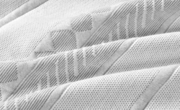 Polyester Cotton Jacquard Shower Curtain Grey Striped Shower Curtain