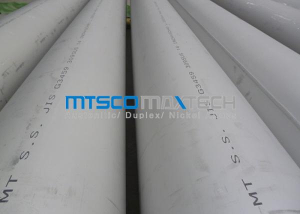 Tubulação soldada de aço inoxidável de ASTM A312