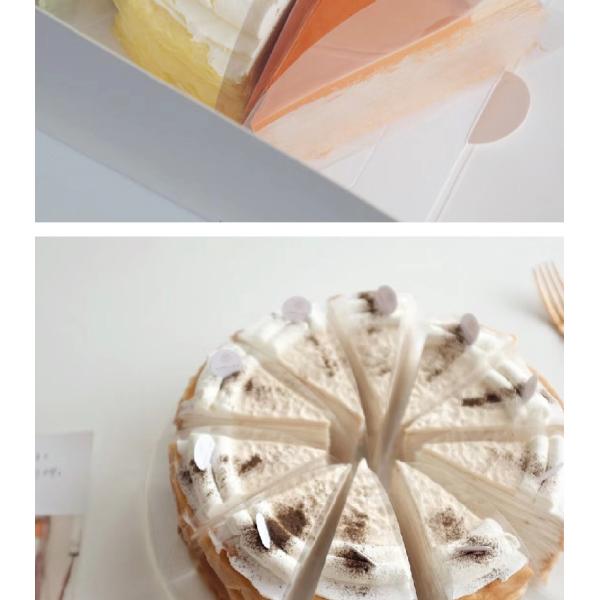 Food Level PET Film Material Transparent Bread Cake Box for Small Wedding Pastry