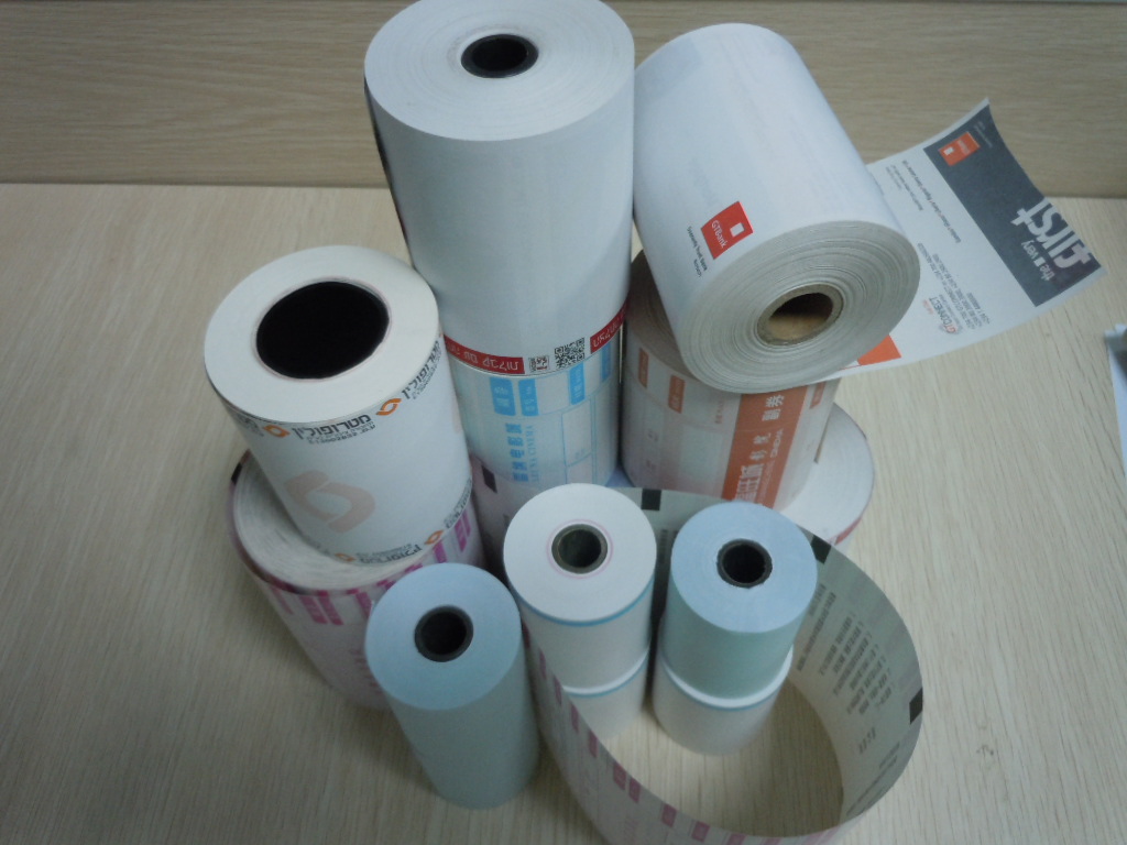 Customized high quality thermal printing paper for cash register