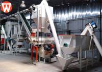 Machine de mélange 12mm 60kw de granule d'alimentation de poulet de ruban