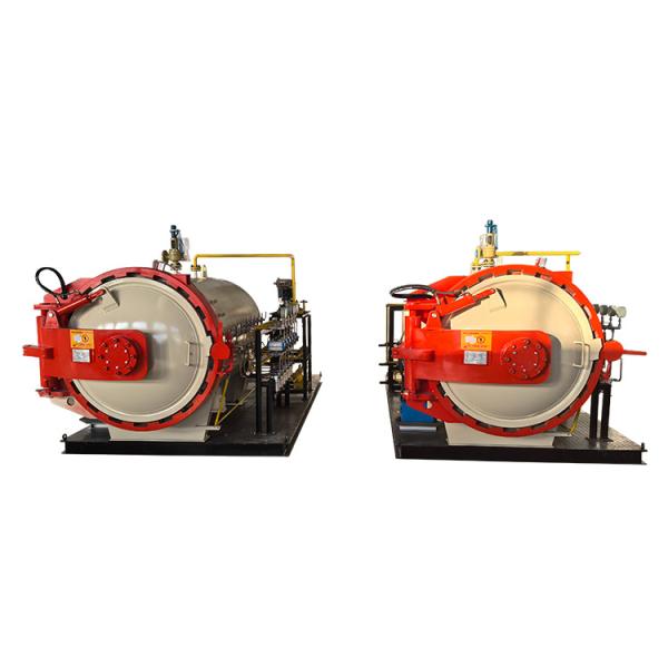 Panel de vela de puertas abiertas hidráulico horizontal de alta calidad Autoclave Compuesto de tablero de surf Componente principal del motor Fabricación utilizada