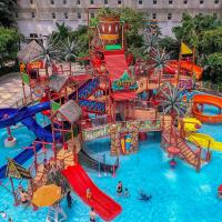 Children's Large Water House Water Park Theme Park Fiberglass Waterslide Interesting Water Game