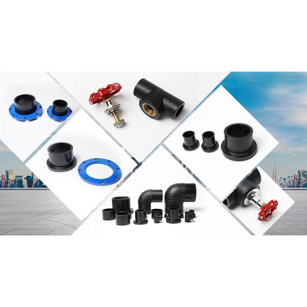 HDPE Straight Connector 4 Inches 25mm Butt Welding Socket Welding Pn16 HDPE Pipe Fittings