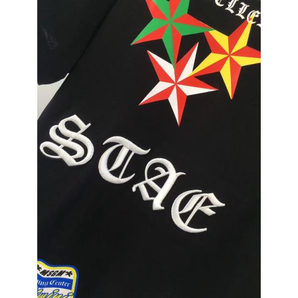 Best quality custom print men's fashion t shirt printing boys black t-shirt hip hop for men