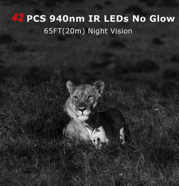 IP66 Waterproof 1502P 24MP Trail Hunting Camera With 120 Degree Wide Angle
