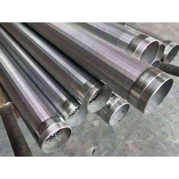 Dust Water Treatment 304 316 316L Stainless Steel Johnson Wedge Wire Screen/ Mine Sieve Screen