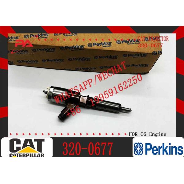 Hot Sell Brand New 3200677 320-0677 2645A746 Common Rail Excavator Fuel Injector For Caterpillar C6.6 Engine CAT Injecto