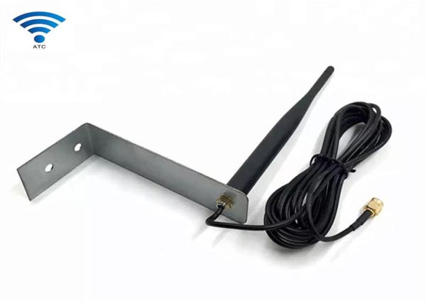 LTE Indoor SMA Rubber Rod Dual Band Wifi Antenna 3G 4G 5dbi With SMA Connector